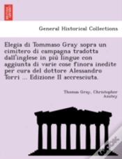 Capa do artigo Elegia Di Tommaso Gray Sopra Un Cimitero