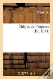 Capa do artigo Elegies De Properce Edition 1834