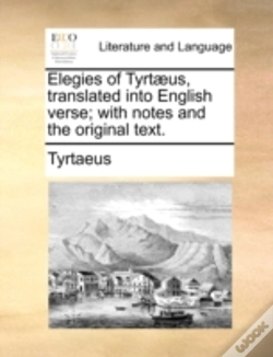 Capa do artigo Elegies Of Tyrtæus, Translated Into Engl