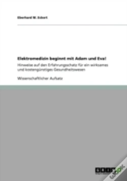 Capa do artigo Elektromedizin Beginnt Mit Adam Und Eva!