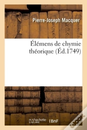 Capa do artigo Elemens De Chymie Theorique Edition 1749