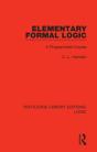 Elementary Formal Logic - Preview