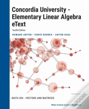 Capa do artigo Elementary Linear Algebra, 12e For Concordia University
