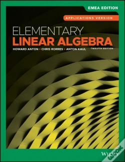 Capa do artigo Elementary Linear Algebra, Applications Version, Emea Edition