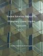 Elementary Linear Algebra, Students Solutions Manual - Preview