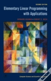 Capa do artigo Elementary Linear Programming With Applications