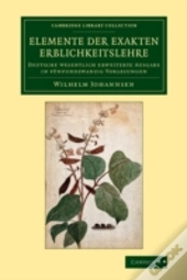 Elemente Der Exakten Erblichkeitslehre