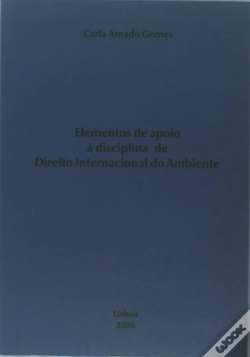 Capa do artigo Elementos de Apoio à Disciplina de Direito Internacional do Ambiente
