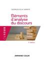 Éléments D'Analyse Du Discours (3e Édition) - Preview