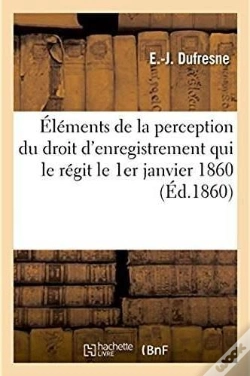 Capa do artigo Elements De La Perception Du Droit D'Enregistrement