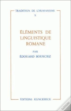 Capa do artigo Éléments De Linguistique Romane