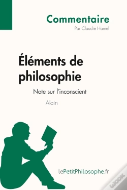 Capa do artigo Éléments De Philosophie D'Alain ; Note Sur L'Inconscient