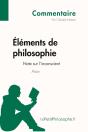 Éléments De Philosophie D'Alain ; Note Sur L'Inconscient - Preview