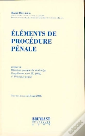 Capa do artigo Éléments De Procédure Pénale