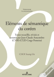 Capa do artigo Eléments De Sémantique Du Coréen