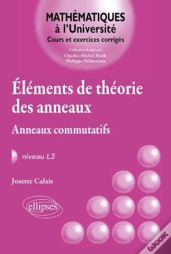 Capa do artigo Elements De Theorie Des Anneaux Anneaux Commutatifs Niveau L3
