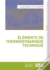 Capa do artigo Éléments De Thermodynamique Technique