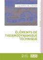 Éléments De Thermodynamique Technique - Preview