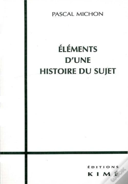 Capa do artigo Éléments D'Une Histoire Du Sujet