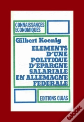 Éléments D'Une Politique D'Épargne Salariale En Allemagne Fédérale