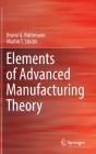 Elements Of Advanced Manufacturing Theory - Preview