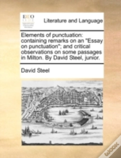 Capa do artigo Elements Of Punctuation: Containing Rema