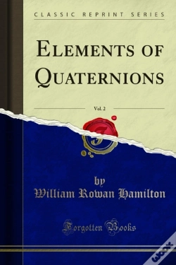 Capa do artigo Elements Of Quaternions