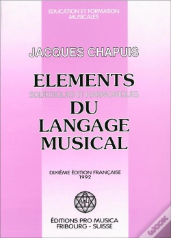 Capa do artigo Éléments Solfégiques Et Harmoniques Du Langage Musical