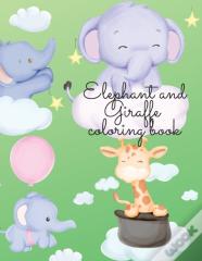Elephant And Zebra Coloring Book