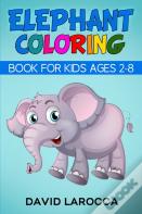 Elephant Coloring Book For Kids Ages 2-8