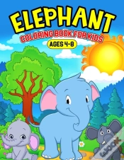 Capa do artigo Elephant Coloring Book For Kids Ages 4-8