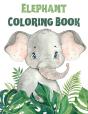 Elephant Coloring Book For Kids - Preview