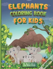 Elephants Coloring Book For Kids