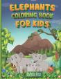 Elephants Coloring Book For Kids - Preview