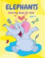 Elephants Coloring Book - Preview