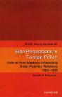 Elite Perceptions In Foreign Policy - Preview