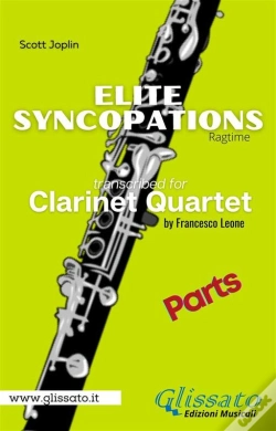 Capa do artigo Elite Syncopations - Clarinet Quartet (Parts)