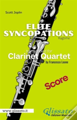 Capa do artigo Elite Syncopations - Clarinet Quartet (Score)