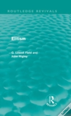 Capa do artigo Elitism (Routledge Revivals)