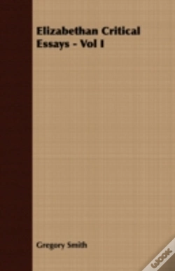 Capa do artigo Elizabethan Critical Essays - Vol I