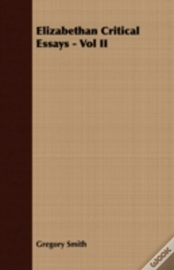 Capa do artigo Elizabethan Critical Essays - Vol Ii