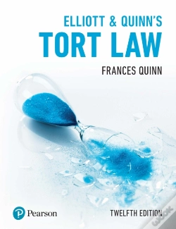 Capa do artigo Elliott & Quinn'S Tort Law