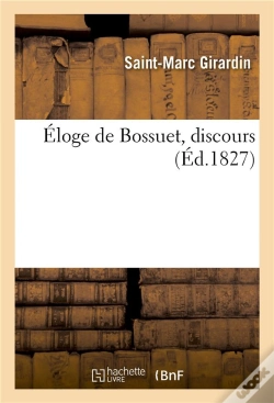 Capa do artigo Eloge De Bossuet, Discours
