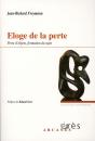 Éloge De La Perte ; Perte D'Objets, Formation Du Sujet - Preview