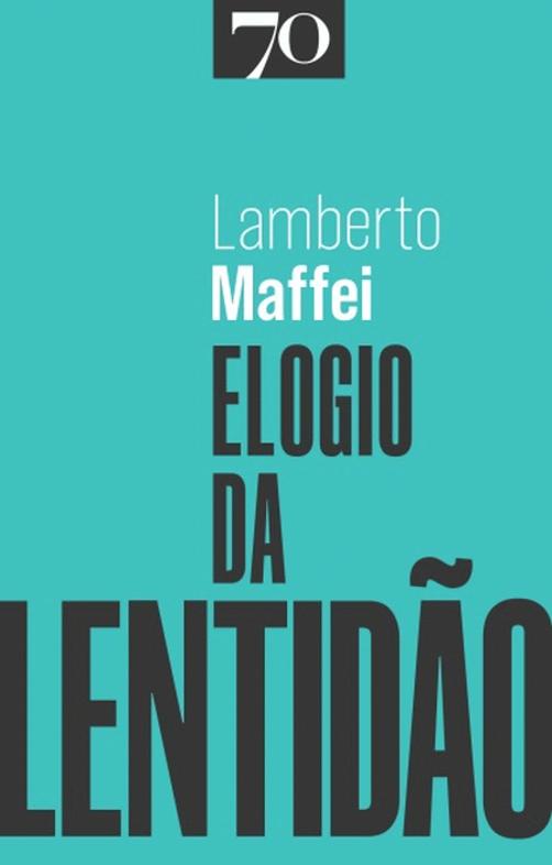 ELOGIO DA LENTIDÃO