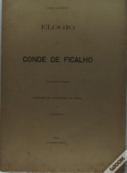 Capa do artigo Elogio do Conde de Ficalho