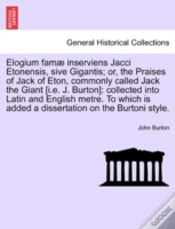 Capa do artigo Elogium Fam  Inserviens Jacci Etonensis,