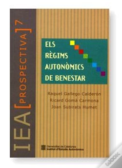 Capa do artigo Els Regims Autonomics De Benestar