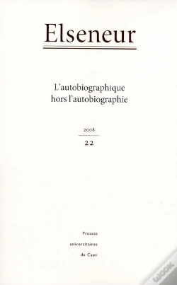 Capa do artigo Elseneur 22 : L Autobiographie Hors L Autobiographie