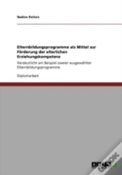 Capa do artigo Elternbildungsprogramme Als Mittel Zur Faã‚Â¶Rderung Der Elterlichen Erziehungskompetenz